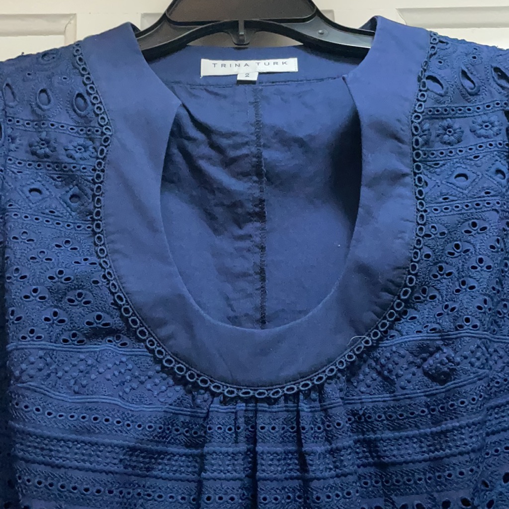 Trina Turk Eyelet Dress